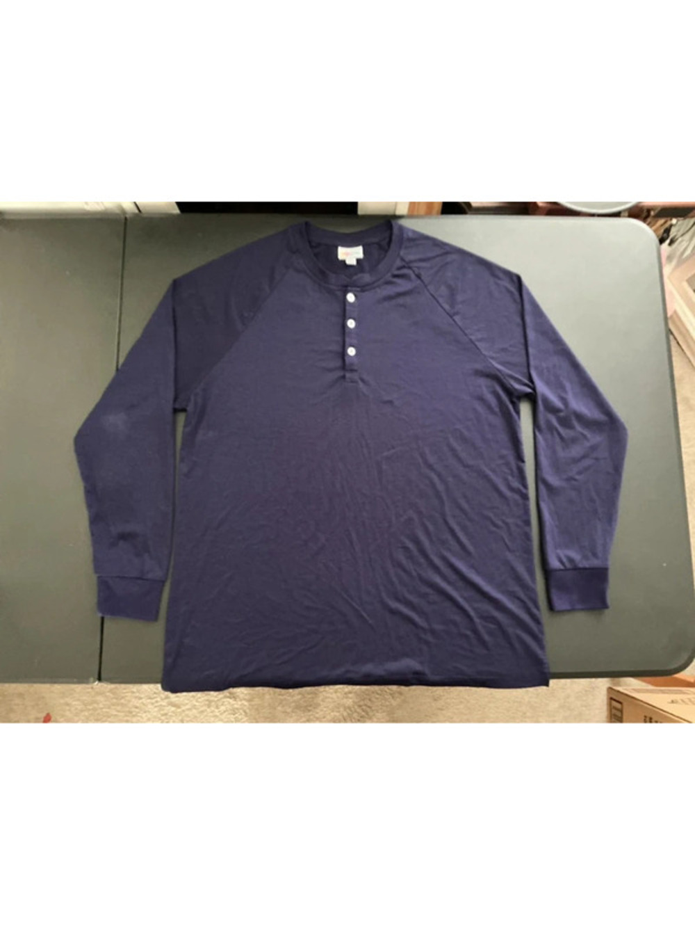 LuLaRoe Mark Long Sleeve Henley Top